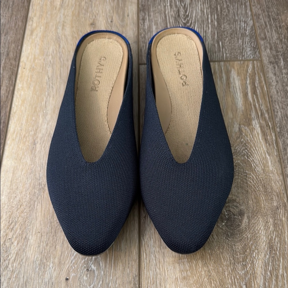 Rothy’s The Almond Demi Navy Sz 9